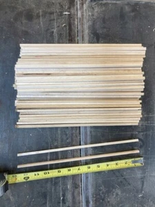 Model building scale wood 3/16 x3/16 maple square/round edge - Picture 1 of 3
