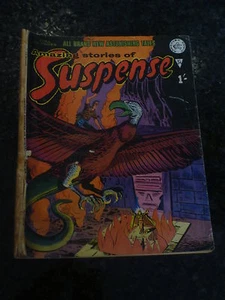 AMAZING STORIES OF SUSPENSE Comic - No 34 - Alan Class Comics - Imagen 1 de 1