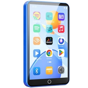 80GB MP3 Player with Bluetooth and WiFi, Android MP3 & MP4 Players with 4" To... - Picture 1 of 9