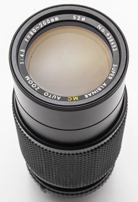 Super Albinar MC Auto Zoom 1:4.5 80-200Mm - Minolta MD - Image 1 of 4