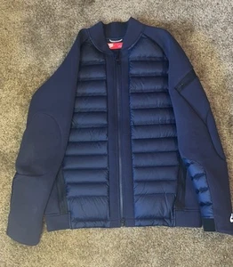 NIKE Sportswear TECH Fleece AEROLOFT HERREN Daunen Bomber Navy 806837-451 Größe L - Bild 1 von 11