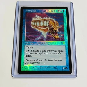 Magic: The Gathering 2001 Odyssey Amugaba lámina 61/150 casi nuevo - Imagen 1 de 2
