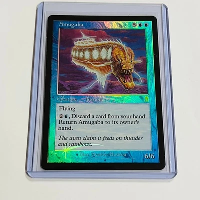 2001 Magic: The Gathering ODYSSEY Amugaba FOIL 61/350 NM - Image 1 of 2