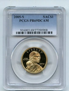 2005 S $1 Sacagawea Dollar PCGS PR69DCAM - Picture 1 of 1