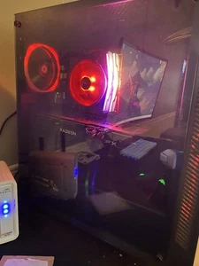 Cyberpower Gaming Pc AMD Ryzen 5 5500, AMD Radeon RX 6700, 48gb DDR4 Memory - Picture 1 of 4