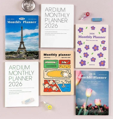 ARDIUM 2026 PLANNER [L]/Diary Scheduler Journal Yearly Monthly Weekly Daily Note
