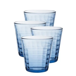 Duralex Prisme Marine Tumbler, Made in France, Set of 4 - Picture 1 of 15