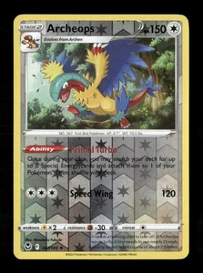 Archeops Reverse Holo Holo Rare SWSH12: Silver Tempest 147/195 LP Pokemon LP - Bild 1 von 2