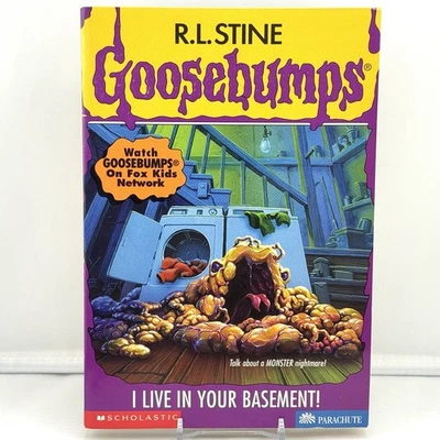 Goosebumps #61: I Live In Your Basement! 1997 1st Edition 1st Printing VG+ - Image 1 of 4