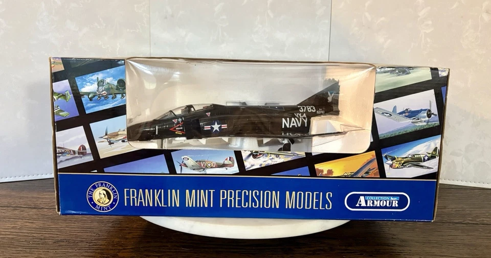 Franklin Mint F-4 Phantom "Black Bunny" 1:48. Nuevo en caja Foto 1 de 4
