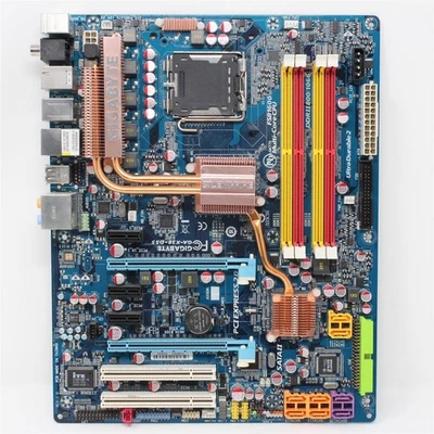 Zócalo de placa base Gigabyte GA-X38-DS5 Intel X38 ATX 775 (#3811) - Imagen 1 de 3