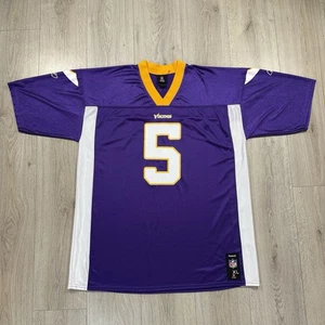 Reebok NFL Minnesota Vikings Jersey Donovan McNabb Home American Football Purple - Picture 1 of 13