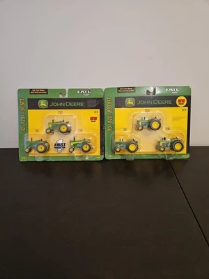 Juegos de tractores cardados John Deere X2 1/64 Ertl 70 720 730 y 80 820 830 ¡Nuevo! Foto 1 de 4