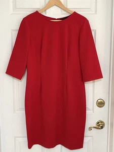 Antonio Melani Women’s Size 14 Dress Sheath Red - Picture 1 of 5