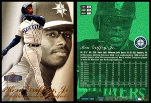 1998 Flair Showcase Showtime Ken Griffey Jr. #1 Seattle Mariners OF HOF - Picture 1 of 1
