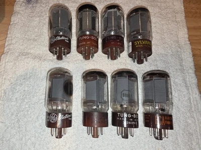 8 tubos 5881 - mezclados / de menor emisión - probados en EICO 625 Foto 1 de 4