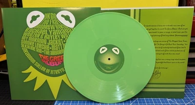 The Muppets Green Album LP 2025 LIKE NEW Green Vinyl record - Image 1 of 4
