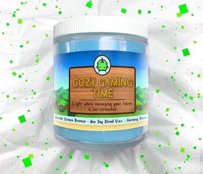 STARDEW VALLEY Inspired Candle - 8 oz Hand Poured Soy Blend Wax Nerdy Gift - Image 1 of 2