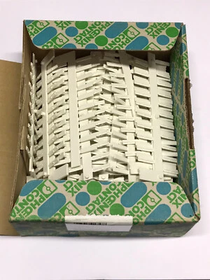 Caja de 40 x Etiqueta de Inserto de Contacto Phoenix - PABA WH/15 - 1013151 Blanco 15mm x 4mm Foto 1 de 4