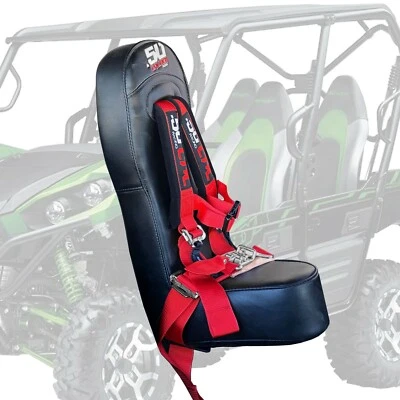 Asiento trasero Kawasaki Teryx4 con arnés de cierre rojo 2" 4pt [5048A15 CB 6008A5] Foto 1 de 4