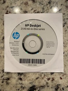 HP Deskjet 2540 All-in-One Series Software CD - Picture 1 of 3