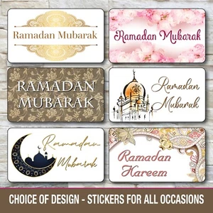 72 x Ramadan Mubarak Liebe Islam Respekt Ramadan Kareem Etiketten Aufkleber Tags Eid - Bild 1 von 13