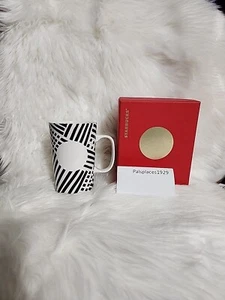 Starbucks Black & White CRISS-CROSS Tasse Neu Neu im Karton - Bild 1 von 6