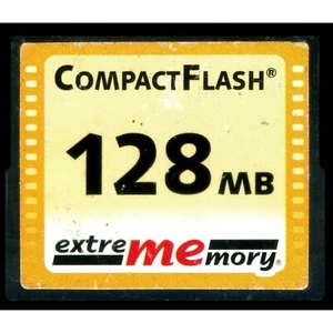 ExtreMEmory 128MB Megabyte Compact Flash CF Memory Card - Picture 1 of 1