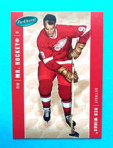 Gordie Howe Mr. Hockey 2005-06 Parkhurst # 500 Detroit Red Wings Fantastic