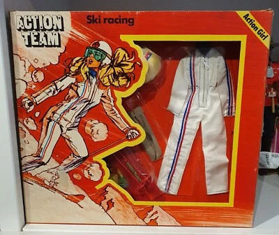 Gi Joe Vintage 1964/75 Action Team Hasbro Conjunto de Esqui Highgrade! - Imagem 1 de 4