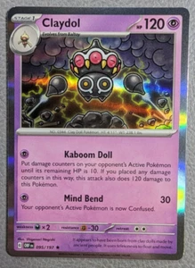 Claydol Holo NM OBF 095/197 Obsidian Flames Pokemon Card - Picture 1 of 1