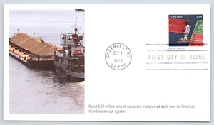 First Day Cover Barge Fleeting 10/01/2012 - Picture 1 of 2