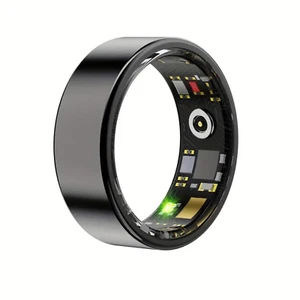 Smart Ring Health Tracker Long Lasting Batteries Sleep Waterproof Size 10 - Picture 1 of 8