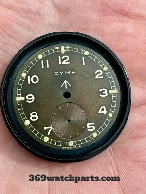 WWW. Military Cyma Brown Dial # No4 - Image 1 of 3