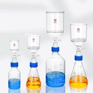 250ml-3000ml Flask/Bottles + Filter Funnel Set for Chemistry Lab Glassware ca - Picture 1 of 12