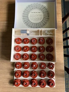 Vtg Sears Kenmore Sewing Machine Stitch Pattern Cams Discs w Complete Set of 30 - Picture 1 of 2
