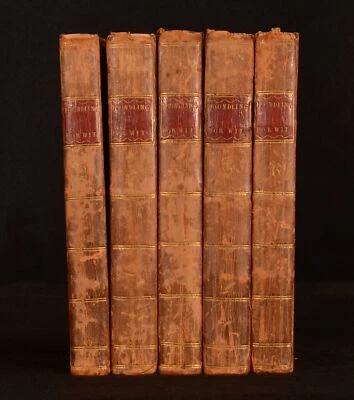 1786 5vol The New Foundling Hospital for Wit Fugitive Pieces John Almon - Image 1 of 4