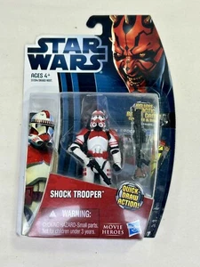 Star Wars Movie Heroes (3,75 pollici) Shock Trooper cardato - Foto 1 di 2