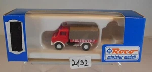 Roco Spur N 1/160 Nr. 1896 Mercedes Benz Unimog U 1300 Feuerwehr OVP #2192 - Bild 1 von 1