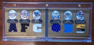 2007 Triple Threads - TOM BRADY- Roethlisberger - P. Manning - Gold Booklet 8/9