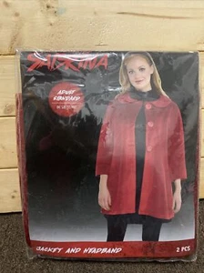 Chilling Adventures of Sabrina Mantel Stirnband 2-teiliges Kostüm Cosplay Hexe Erwachsene Einheitsgröße - Bild 1 von 9