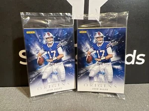 (2) 2018 Josh Allen Origins Promo ROOKIE card NEW Buffalo Bills Sealed!! - Picture 1 of 2