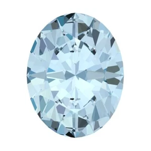 1 to 3 ct Oval Cut VVS1 Natural Blue Aquamarine March Birthstone - Picture 1 of 17