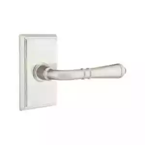 Emtek 8121TRHUS15 Turino RH Passage with Rectangular Rosette , Satin Nickel - Picture 1 of 2