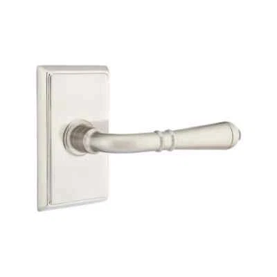 Emtek 8121TRHUS15 Turino RH Passage with Rectangular Rosette , Satin Nickel - Image 1 of 2