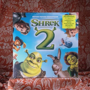 SEALED Shrek 2 Soundtrack GREEN SKY BLUE vinyl disney pixar OST - Picture 1 of 3