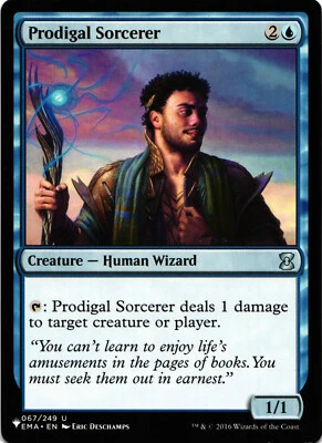 Magic the Gathering Prodigal Sorcerer 067 Regular Uncommon EMA 2016 - Image 1 of 4
