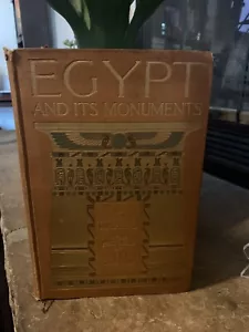 1908 Egypt and Its Monuments by Robert Hichens First Edition Vintage Illustrated - Picture 1 of 5