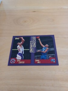 2000 Topps Basketball Second Coming #293 Vince Carter/Grant Hill HOF $$$