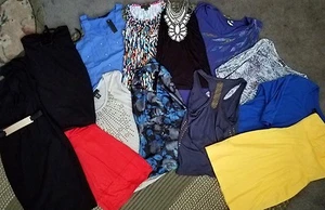 Womens Juniors Designer Clothing Lot X Small XS Tank Tee Tops Dress Macys JCP - Picture 1 of 6